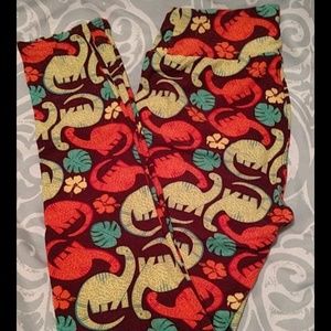 OS Dino LuLaroe Legging